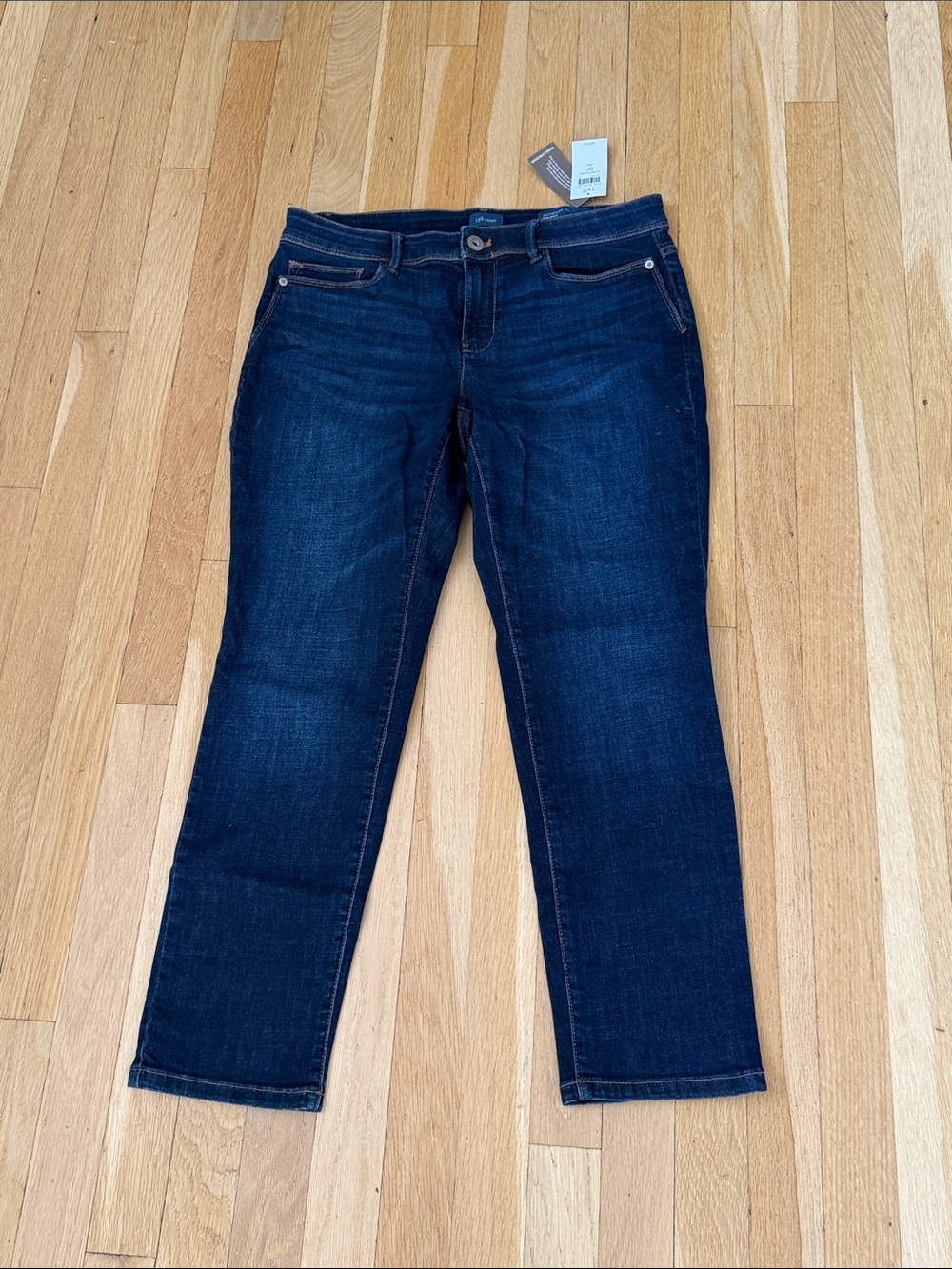 J.Jill Slim Ankle Dark Blue Jeans 8p